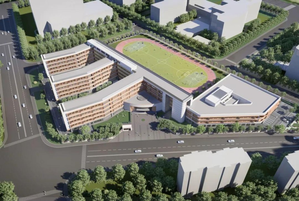 柳林城市更新一期项目 66 号地中学项目